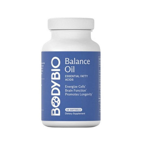 BodyBio, Balance Oil Linoleic Acid, 60 Softgels BodyBio