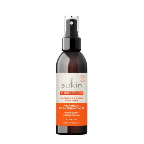 Glow Active Vitamin C Brightening Facial Mist 4.23 Oz by Sukin