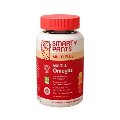 Multivitamin For Men And Women With Omega 3 90 Count by SmartyPants