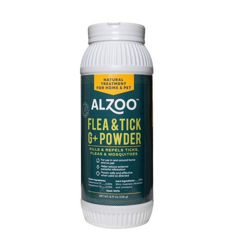 Plant-Based Flea And Tick G Plus Powder 8 Oz by Alzoo