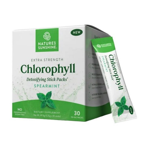 Chlorophyll Detoxifying Spearmint 30 Sticks by Nature's Sunshine