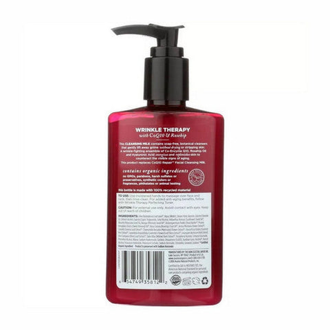 Avalon Organics, Wrinkle Therapy With Coq10 And Rosehip Cleansing Milk, 8.5 Oz Avalon Organics