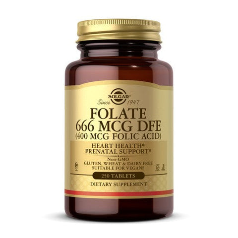 Solgar, Folate, 666 Mcg DFE, 250 Tabs Solgar