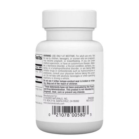Source Naturals, Melatonin Orange, 5 Mg, Sublingual Orange 100 Tabs Source Naturals