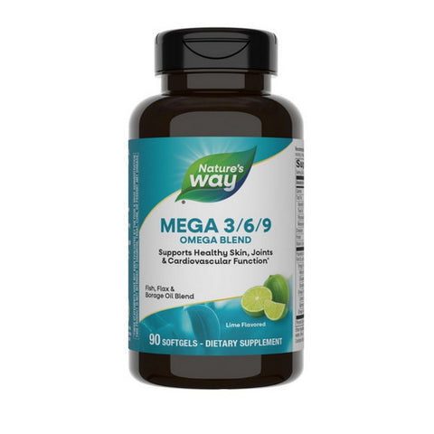 Mega 3/6/9 90 Softgels by Nature's Way