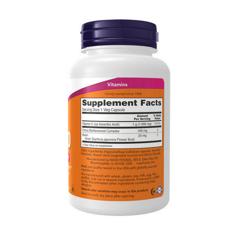 Now Foods, VitaminC-1000, 100 Veg Caps Now Foods