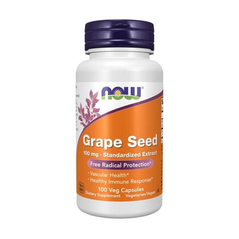 Now Foods, Grape Seed, 100 Mg, 100 Veg Caps Now Foods