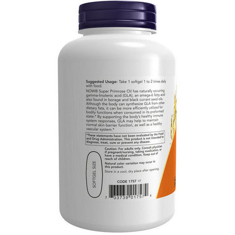 Now Foods, Super Primrose, 1300 mg, 120 Softgels Now Foods