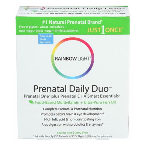 Prenatal DHA Smart Essentials 60 Softgels by Rainbow Light