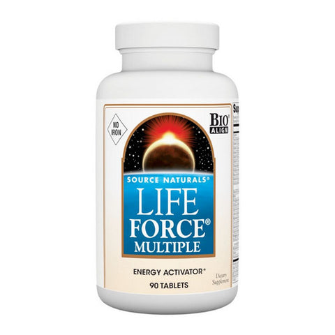 Life Force Multiple-No Iron 90 Tabs by Source Naturals