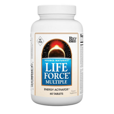 Life Force Multiple-No Iron 60 Tabs by Source Naturals