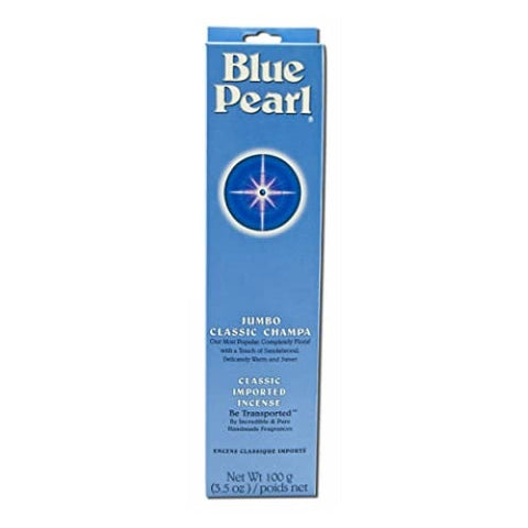 Blue pearl, Jumbo Classic Champa Incense, 100 Grams Blue pearl