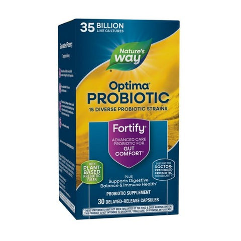 Fortify Optima 35 Billion Probiotic 30 Caps by Nature's Way