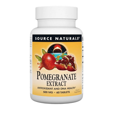 Source Naturals, Pomegranate Extract, 500 Mg, 60 Tabs Source Naturals