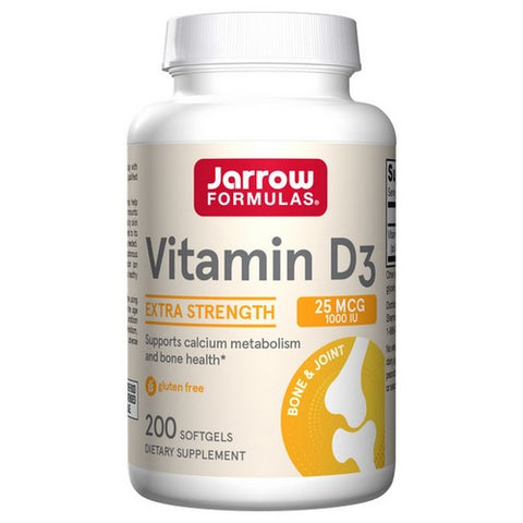 Vitamin D3 200 Softgels by Jarrow Formulas