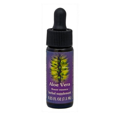 Flower Essence Services, Aloe Vera Dropper, 0.25 oz Flower Essence Services