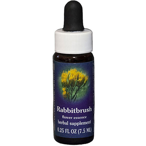 Flower Essence Services, Rabbitbrush Dropper, 0.25 oz Flower Essence Services