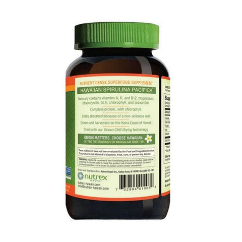 Nutrex Hawaii, Pure Hawaiian Spirulina, 1000 Mg, 180 Tabs Nutrex Hawaii