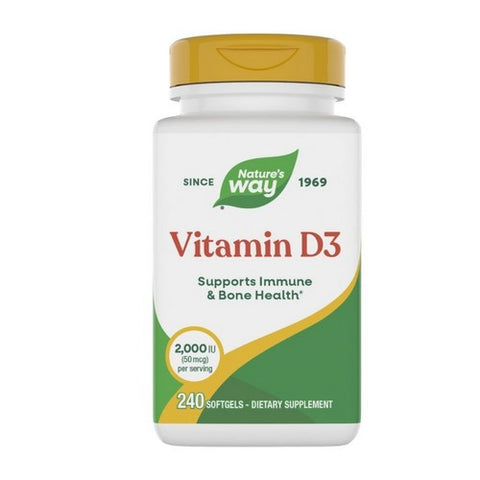 Vitamin D3 240 Softgels by Nature's Way