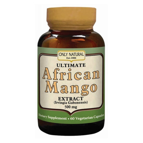 Only Natural, Ultimate African Mango, 500 mg, 60 Veg Caps Only Natural