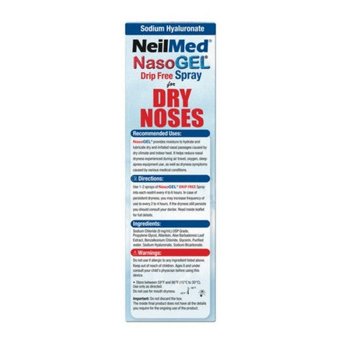 Neilmed, Nasogel For Dry Noses, 1 oz