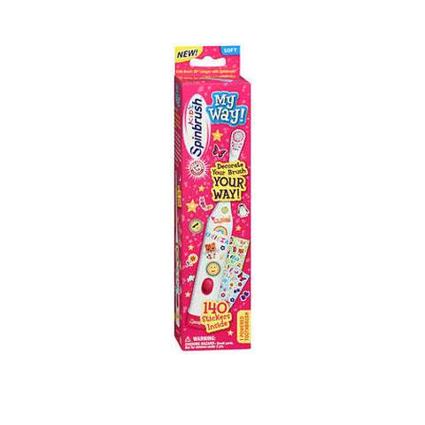 Spinbrush, Kids My Way Toothbrush, 1 each Spinbrush